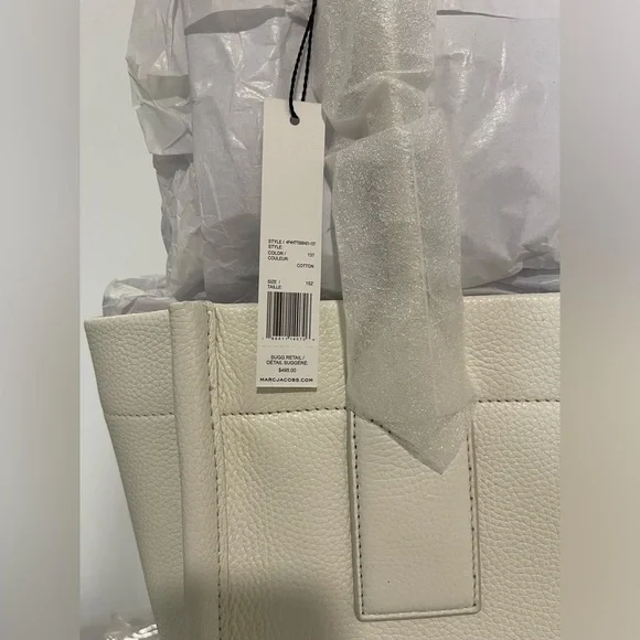 Marc Jacobs Large White Supply Tote Bag - Picture 3 of 7